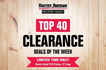 Harvey-Norman-Top-40-Clearance-Sale--350x233 20-27 Aug 2021: Harvey Norman Top 40 Clearance Sale