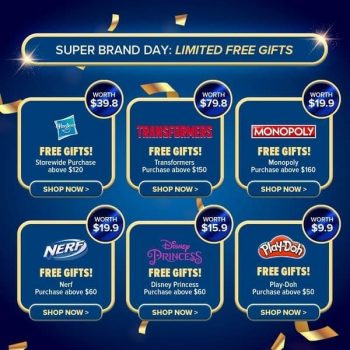 Hasbro-Super-Brand-Day-Giveaways-350x350 14 Aug 2021: Hasbro Super Brand Day Giveaways at Lazada