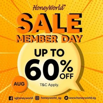 HoneyWorld-Member-Day-Sale-350x350 5-11 Aug 2021: HoneyWorld Member Day Sale