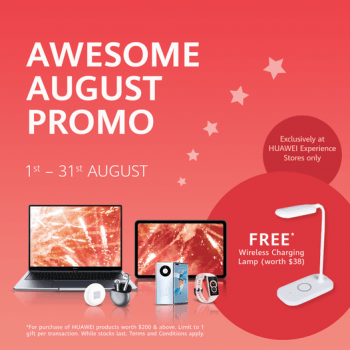 Huawei-Free-Wireless-Charging-Lamp-Promotion-350x350 1-31 Aug 2021: Huawei Free Wireless Charging Lamp Promotion