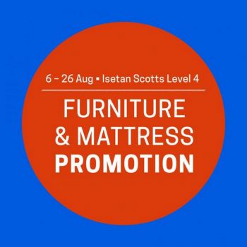 Isetan-Furniture-Mattress-Promotion-350x350 6-26 Aug 2021: Isetan Furniture & Mattress Promotion