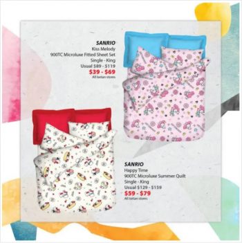 Isetan-Sanrio-Disney-Doraemon-Bedlinen-Promo-1-350x351 Now till 8 Sep 2021: Isetan Sanrio, Disney & Doraemon Bedlinen Promo