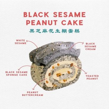 Joe-Dough-Black-Sesame-Peanut-Cake-Promotion-350x350 2-31 Aug 2021: Joe & Dough Black Sesame Peanut Cake Promotion