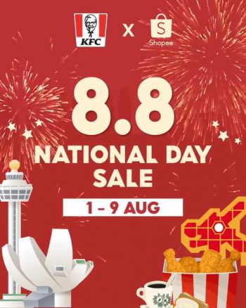 KFC-Shopee-8.8-National-Day-Sale-350x438 1-9 Aug 2021: KFC Shopee 8.8 National Day Sale