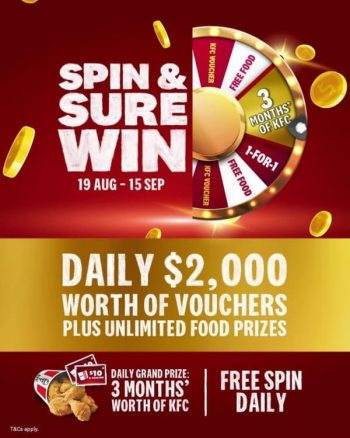 KFC-Spin-N-Sure-Win-Giveaways-350x438 19 Aug-15 Sep 2021: KFC Spin N Sure Win Giveaways