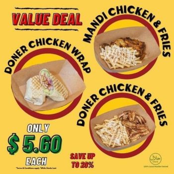 Kebabwala-Value-Deal-Promotion-at-Hillion-Mall-350x350 13-31 Aug 2021: Kebabwala Value Deal Promotion at Hillion Mall