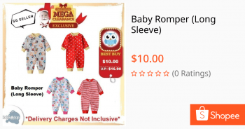 KidsFullstop-Pte-Ltd-Baby-Rompers-Promotion-350x184 24 Aug 2021 Onward: KidsFullstop Pte Ltd Baby Rompers Promotion at Shopee