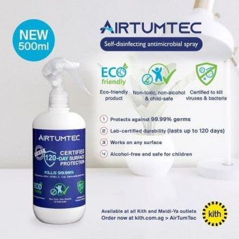 Kith-Cafe-Airtumtec-Self-disinfecting-Antimicrobial-Spray-Promotion-350x350 27 Aug 2021 Onward: Kith Cafe Airtumtec Self-disinfecting Antimicrobial Spray Promotion