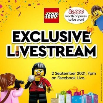 LEGO-Exclusive-Livestream-350x350 2 Sep 2021: Bricks World LEGO Certified Stores Exclusive Livestream