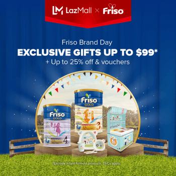 Lazada-Friso-Brand-Day-Sale-350x350 11-12 Aug 2021: Lazada Friso Brand Day Sale