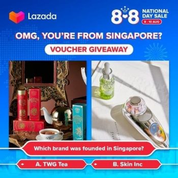 Lazada-Voucher-Giveaway-350x350 8-10 Aug 2021: Lazada Voucher Giveaway