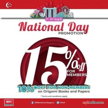 MPH-Bookstores-National-Day-Promotion-350x350 1-31 Aug 2021: MPH Bookstores National Day Promotion