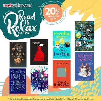 MPH-Bookstores-Read-And-Relax-Promotion-350x350 3-31 Aug 2021: MPH Bookstores Read And Relax Promotion