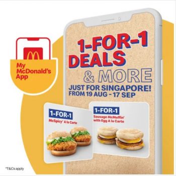 McDonalds-1-for-1-Deals-4-350x350 Now till 1 Sep 2021: McDonald’s 1-for-1 Deals