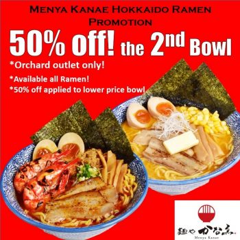 Menya-Kanae-Ramen-50-off-Promo-350x350 18-31 Aug 2021: Menya Kanae Ramen 50% off Promo