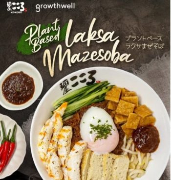 Menya-Kokoro-Plant-Based-Laksa-Mazesoba-Promotion-350x369 27 Aug 2021 Onward: Menya Kokoro Plant Based Laksa Mazesoba Promotion