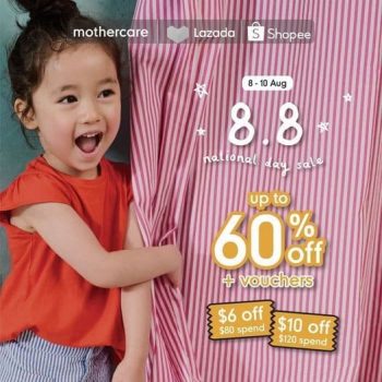 Mothercare-8.8-National-Day-Sale--350x350 8-10 Aug 2021: Mothercare 8.8 National Day Sale