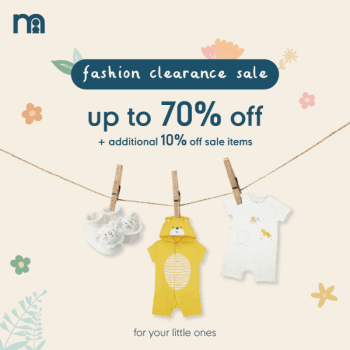 Mothercare-Fashion-Clearance-Sale--350x350 5-8 Aug 2021: Mothercare Fashion Clearance Sale