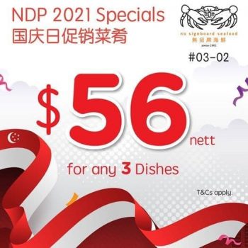 No-Signboard-Seafood-Restaurant-Takeaway-And-Delivery-Promotion-at-VivoCity--350x350 3-31 Aug 2021: No Signboard Seafood Restaurant National Day Special Promotion at VivoCity
