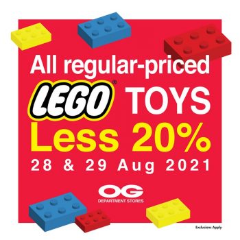 OG-LEGO-Promo-350x350 28-29 Aug 2021: OG LEGO Promo