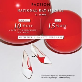 PAZZION-National-Day-Special-Sale-at-VivoCity--350x350 6-10 Aug 2021: PAZZION National Day Special Sale at VivoCity