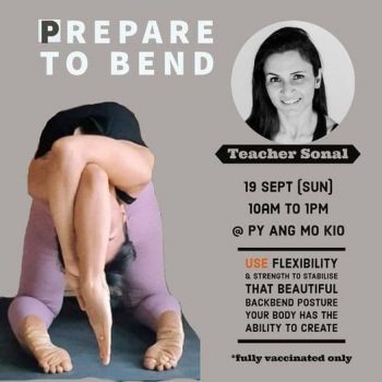 Platinum-Yoga-Teacher-Sonals-Prepare-to-Bend-Workshop--350x350 19 Sep 2021: Platinum Yoga Teacher Sonal’s Prepare to Bend Workshop
