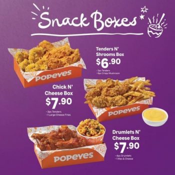 Popeyes-Louisiana-Kitchens-Snack-Boxes-Promotion--350x350 6 Aug 2021 Onward: Popeyes Louisiana Kitchens Snack Boxes Promotion