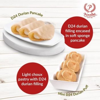 Primadeli-Soft-And-Fluffy-D24-Durian-Pancake-Promotion-350x350 6 Aug 2021 Onward: Primadeli Soft And Fluffy D24 Durian Pancake Promotion