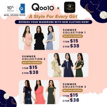 Qoo10-Summer-Collection-Promotion-350x350 16 Aug 2021 Onward: Qoo10 Summer Collection Promotion