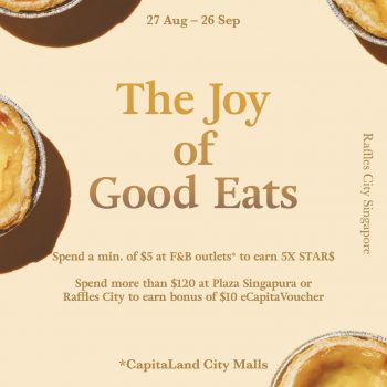 Raffles-City-The-Joy-Of-Good-Eats-Promotion-350x350 27 Aug-26 Sep 2021: Raffles City The Joy Of Good Eats Promotion