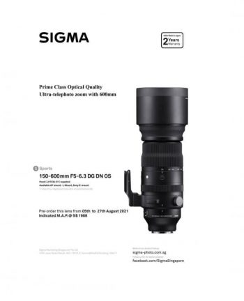 SLR-Revolution-Sigma-150-600-DG-DN-OS-Sports-Promotion-350x432 6 Aug 2021 Onward: SLR Revolution Sigma 150-600 DG DN OS Sports Promotion