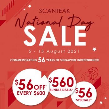 Scanteak-National-Day-Sale-350x350 5-15 Aug 2021: Scanteak National Day Sale