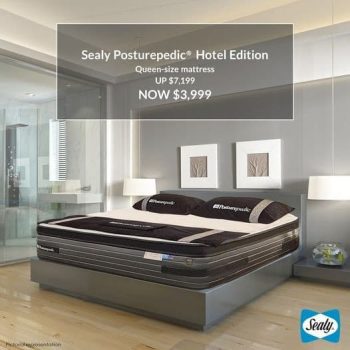 Sealy-Sleep-Boutique-Posturepedic-Hotel-Edition-Queen-size-Mattress-Promotion-350x350 27 Aug 2021 Onward: Sealy Sleep Boutique Posturepedic Hotel Edition Queen-size Mattress Promotion