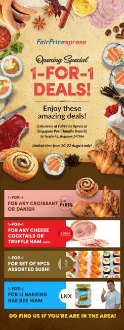 Sens-Sushi-Grill-Opening-Special-Promotion-245x650 20 Aug 2021 Onward: Sens Sushi & Grill Opening Special Promotion at FairPrice Xpress at Tanglin