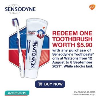 Sensodyne-Toothbrush-Promotion-350x350 12 Aug-8 Sep 2021: Sensodyne Toothbrush Promotion at Watsons