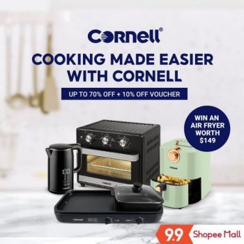 Shopee-Cornell-1.5L-Mini-Multi-Cooker-Giveaways-350x350 30-31 Aug 2021: Shopee Cornell 1.5L Mini Multi Cooker Giveaways