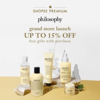 Shopee-Grand-Store-Launch-Promotion-350x350 16 Aug 2021 Onward: The Philosophy Grand Store Launch Promotion at Shopee