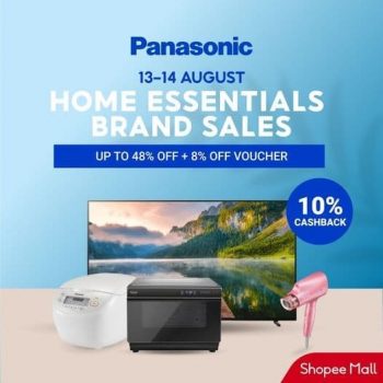 Shopee-Home-Essentials-Brand-Sale-350x350 13-14 Aug 2021: Panasonic Home Essentials Brand Sale at Shopee