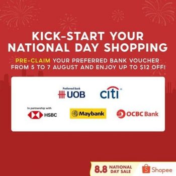 Shopee-National-Day-Promotion-350x350 5-7 Aug 2021: Shopee Bank Voucher on National Day Promotion