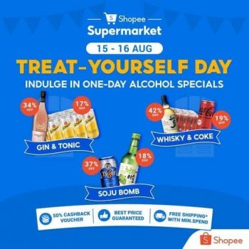 Shopee-One-day-Supermarket-Alcohol-Promotion-350x350 15-16 Aug 2021: Shopee One-day Shopee Supermarket Alcohol Special Promotion