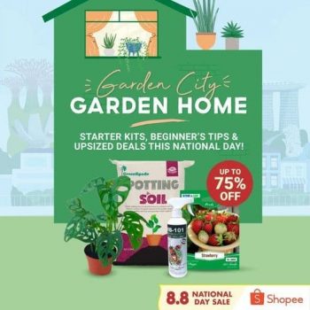 Shopee-Plant-Parent-Starter-Kits-Promotion-350x350 5 Aug 2021 Onward: Garden City Garden Home Plant Parent Starter Kits Promotion at Shopee