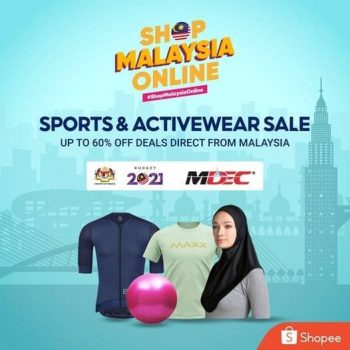 Shopee-Sport-And-Activewear-Sale-350x350 26 Aug 2021 Onward: Shopee Sport And Activewear Sale