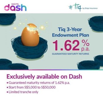 Singtel-Dash-3-Year-Endowment-Plan-Promotion-350x350 31 Aug 2021 Onward: Singtel Dash 3-Year Endowment Plan Promotion