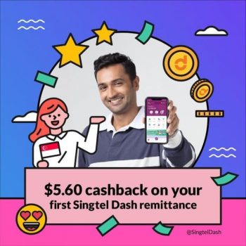 Singtel-Dash-Cashback-Promotion-350x350 6-31 Aug 2021: Singtel Dash  Cashback Promotion