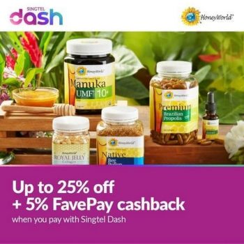 Singtel-Dash-HoneyWorld-Promo-350x350 Now till 31 Aug 2021: Singtel Dash HoneyWorld Promo