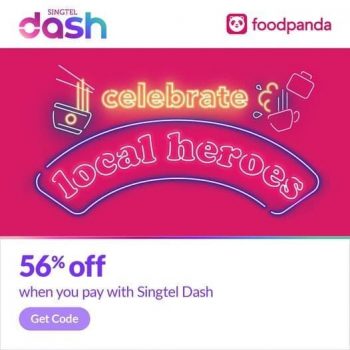 Singtel-Dash-Local-Heroes-Promotion-350x350 16-31 Aug 2021: Foodpanda Local Heroes Promotion with Singtel Dash