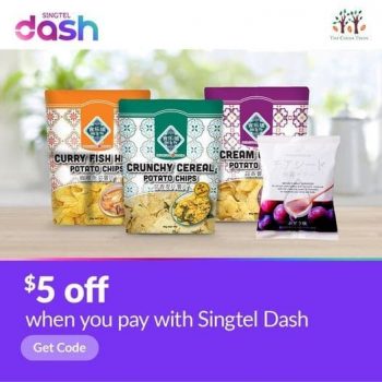 Singtel-Dash-Snacks-And-Chocolates-Promotion-350x350 30 Aug-12 Sep 2021: The Cocoa Trees Snacks And Chocolates Promotion with Singtel Dash
