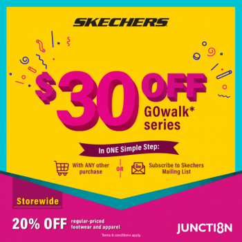 Skechers-Storewide-Promotion-at-Junction-8--350x350 11-18 Aug 2021: Skechers Storewide Promotion at Junction 8