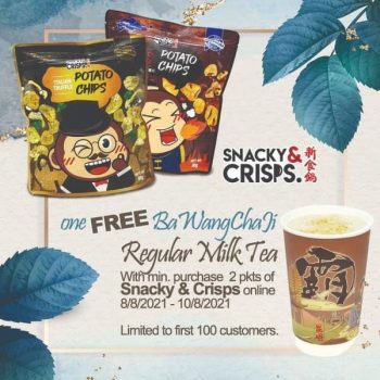 Snacky-Crisps-56th-Birthday-Promotion-350x350 8-10 Aug 2021: Snacky & Crisps 56th Birthday Promotion