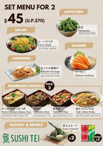 Sushi-Tei-Set-Menus-For-2-4-Promotion-350x495 2 Aug 2021 Onward: Sushi Tei Set Menus For 2 & 4 Promotion